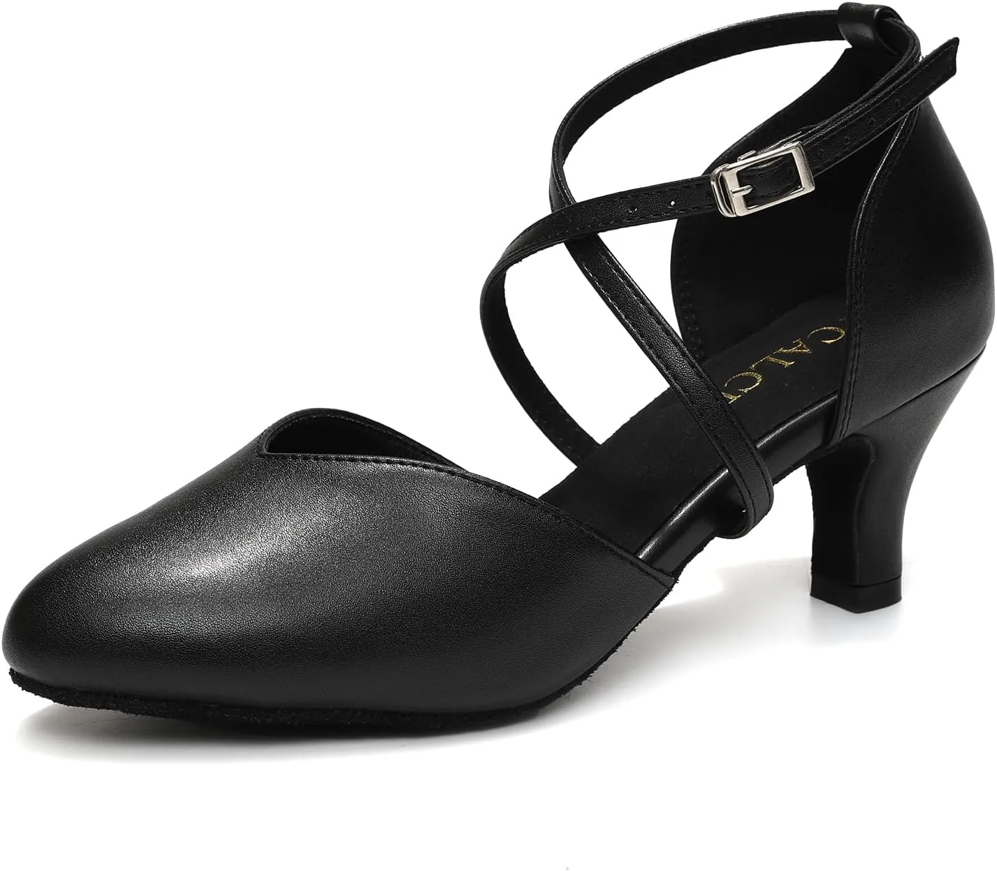 Women Ballroom Dance Shoes Closed Toe Performence Practice Tango Modern Waltz Latin Salsa Dance Shoes,model L666