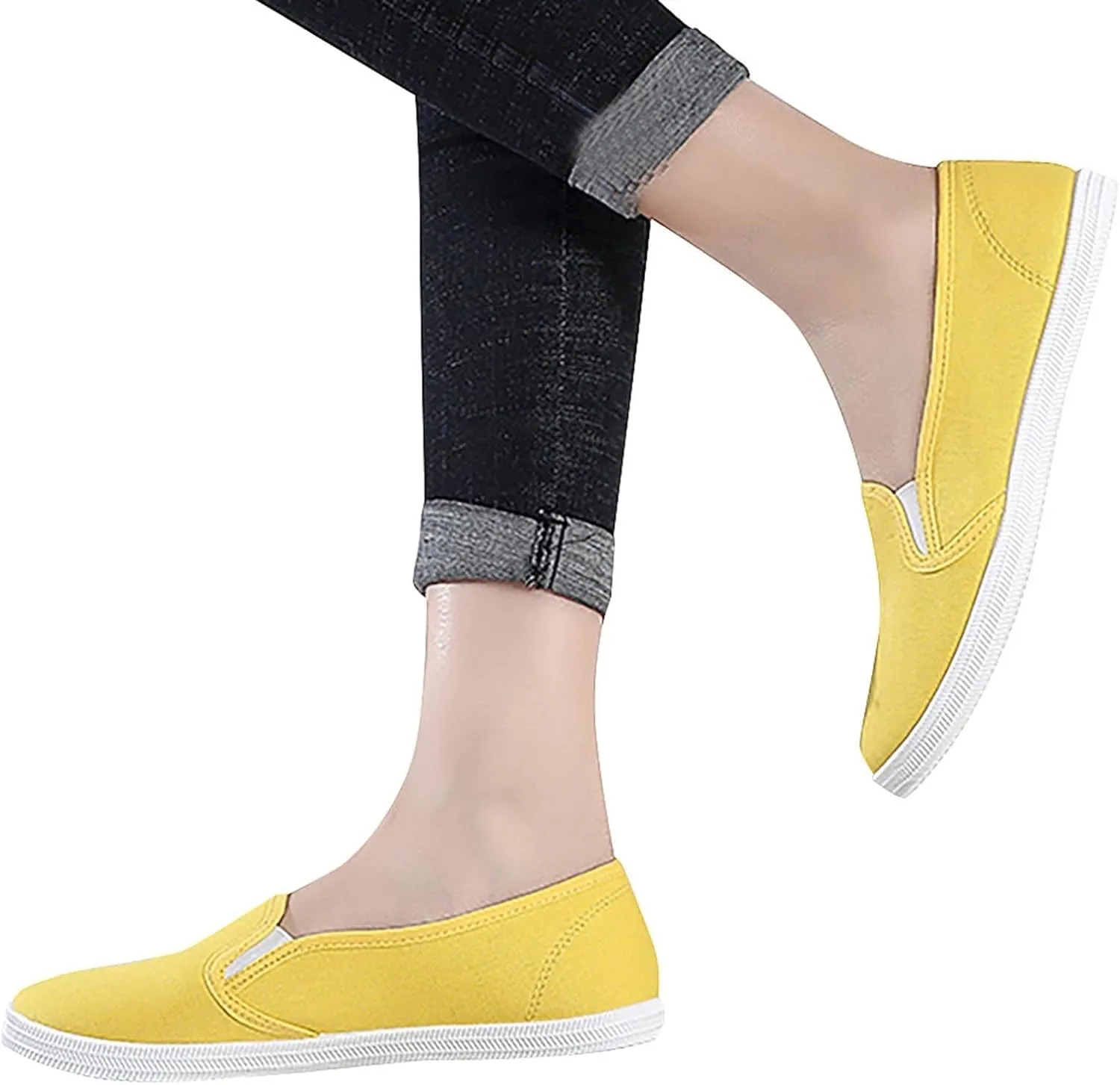 Women Orthopedic Sneakers Platform Wedge Sneakers Slip On Breathable Lightweight Fashion Sneakers Loafers Walking Shoes