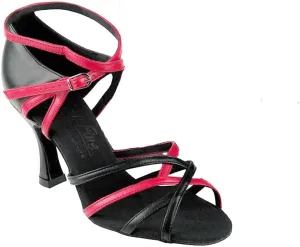 Women's Ballroom Dance Shoes Salsa Latin Practice Shoes S9261EB Comfortable-Very Fine 1.2" [Bundle of 5]