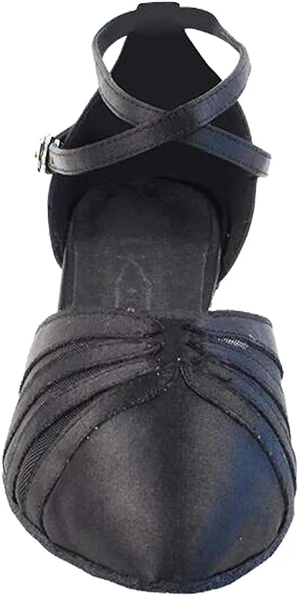 Women's Ballroom Dance Shoes Salsa Latin Practice Shoes Sera3543EB Comfortable-Very Fine 1.2" [Bundle of 5]