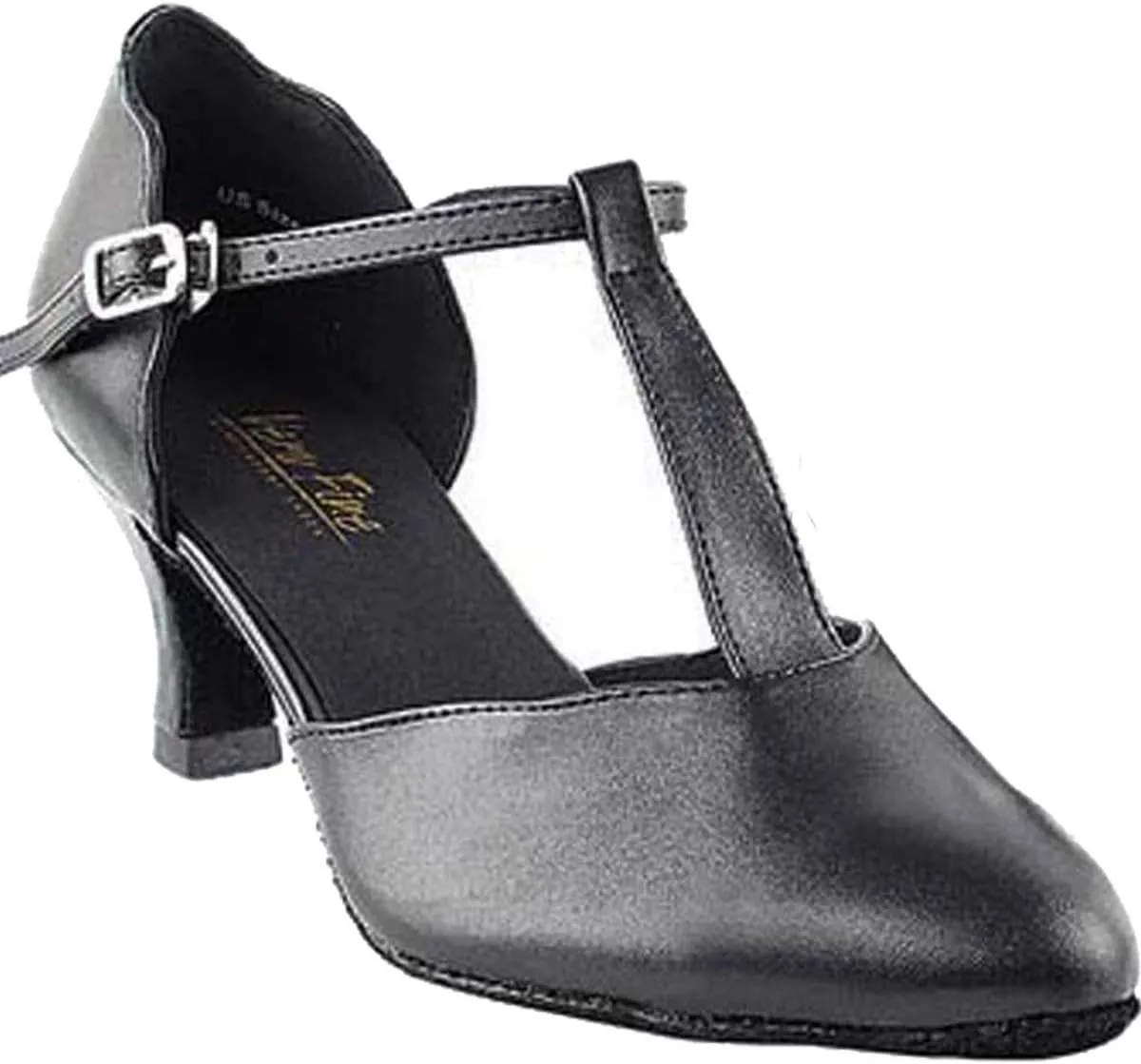 Women's Ballroom Dance Shoes Tango Wedding Salsa Shoes 6819EB Comfortable-Very Fine 2.5" [Bundle of 5]