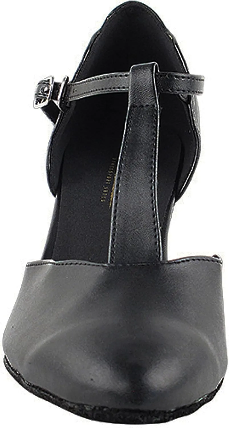 Women's Ballroom Dance Shoes Tango Wedding Salsa Shoes 6819EB Comfortable-Very Fine 2.5" [Bundle of 5]