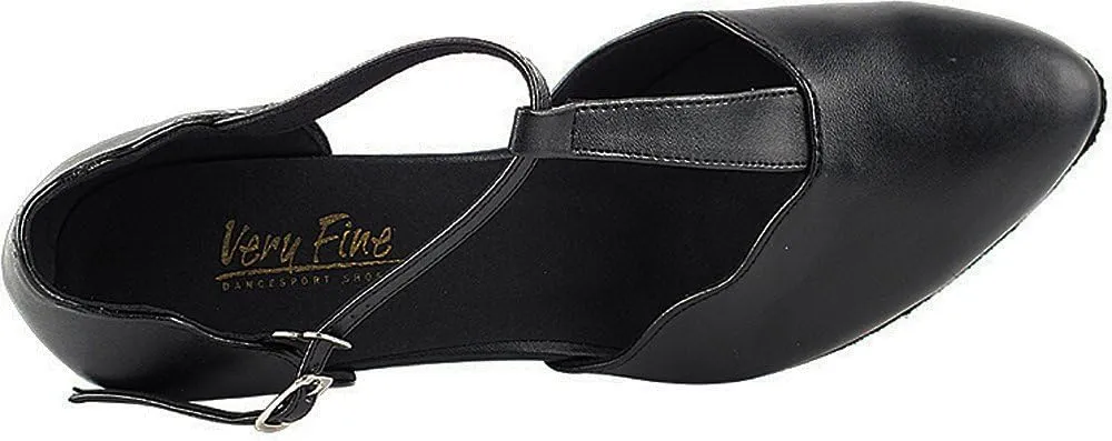 Women's Ballroom Dance Shoes Tango Wedding Salsa Shoes 6819EB Comfortable-Very Fine 2.5" [Bundle of 5]