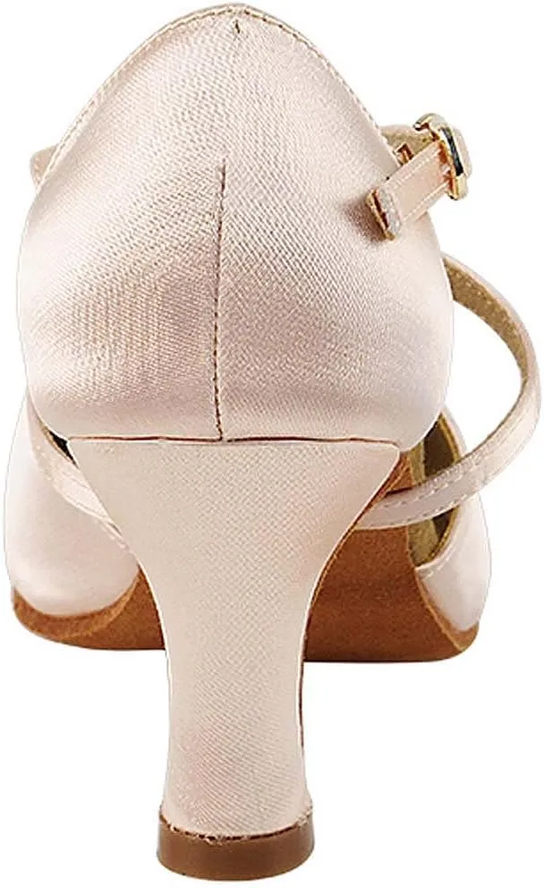 Women's Ballroom Dance Shoes Tango Wedding Salsa Shoes 9691EB Comfortable-Very Fine 2.5"[Bundle of 5]