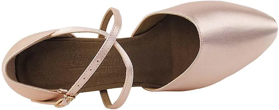 Women's Ballroom Dance Shoes Tango Wedding Salsa Shoes 9691EB Comfortable-Very Fine 2.5"[Bundle of 5]