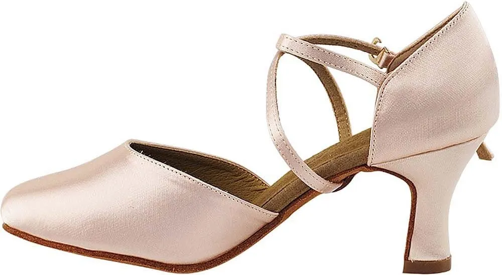 Women's Ballroom Dance Shoes Tango Wedding Salsa Shoes 9691EB Comfortable-Very Fine 2.5"[Bundle of 5]