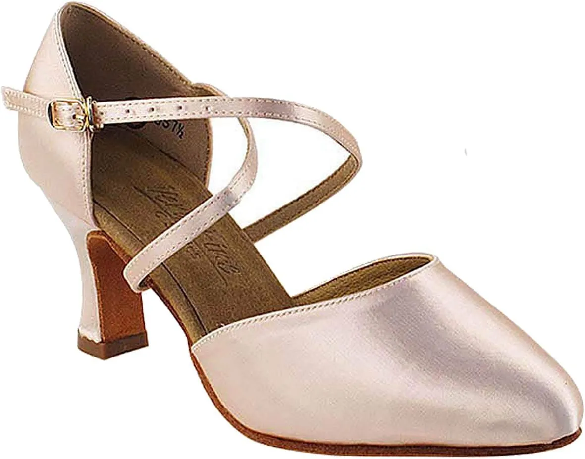 Women's Ballroom Dance Shoes Tango Wedding Salsa Shoes 9691EB Comfortable-Very Fine 2.5"[Bundle of 5]