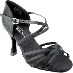 Women's Ballroom Dance Shoes Tango Wedding Salsa Shoes CD2001EB Comfortable-Very Fine 3" [Bundle of 5]