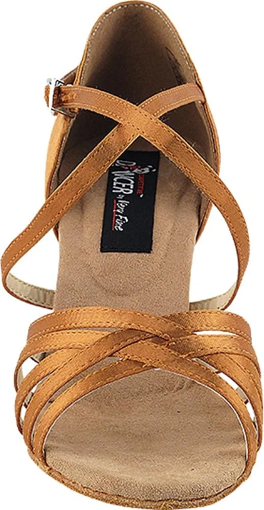Women's Ballroom Dance Shoes Tango Wedding Salsa Shoes CD2056EB Comfortable-Very Fine 3"[Bundle of 5]