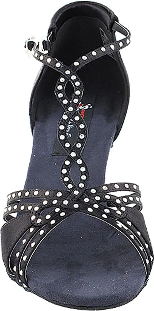 Women's Ballroom Dance Shoes Tango Wedding Salsa Shoes CD2801EB Comfortable-Very Fine 3" [Bundle of 5]