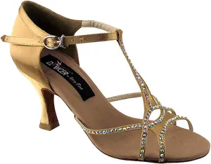 Women's Ballroom Dance Shoes Tango Wedding Salsa Shoes CD2804EB Comfortable-Very Fine 2.5" [Bundle of 5]