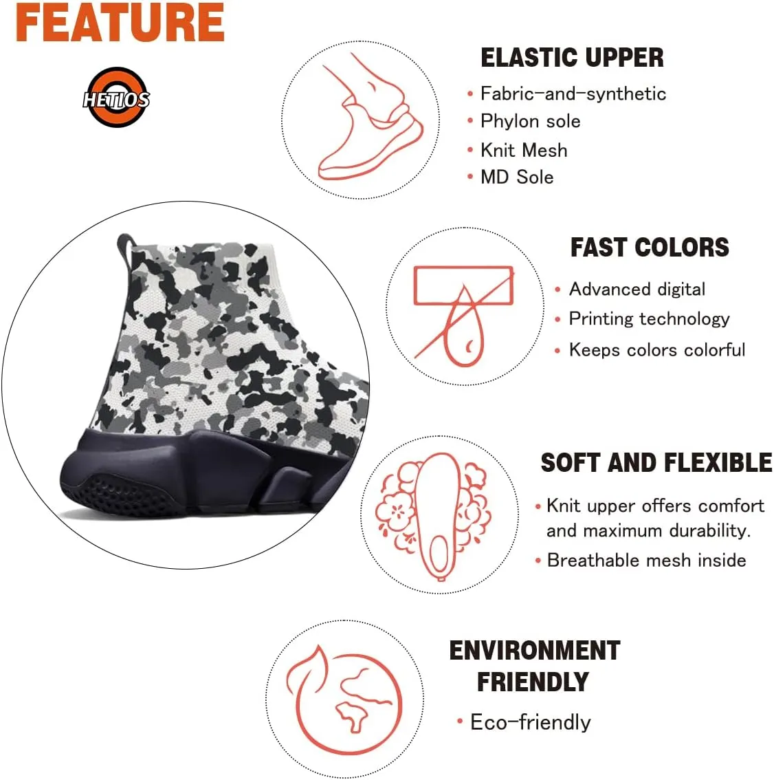 Womens Camo Graffiti Shoes 3D Painted Custom Tennis Shoes Non Slip Athletic Workout Gym Sneakers