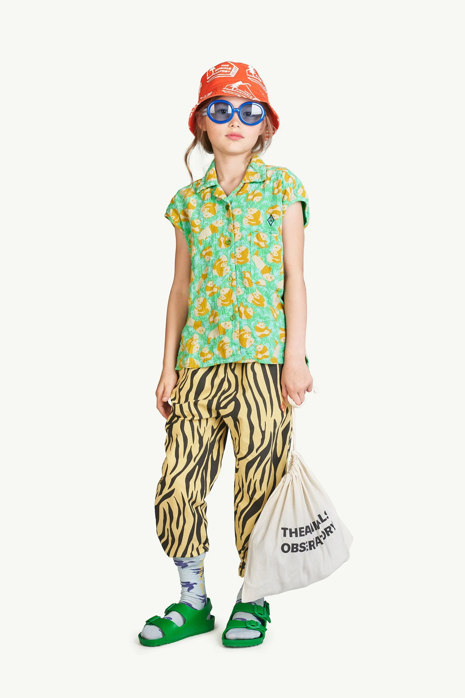 Zebra Yellow Elephant Pants